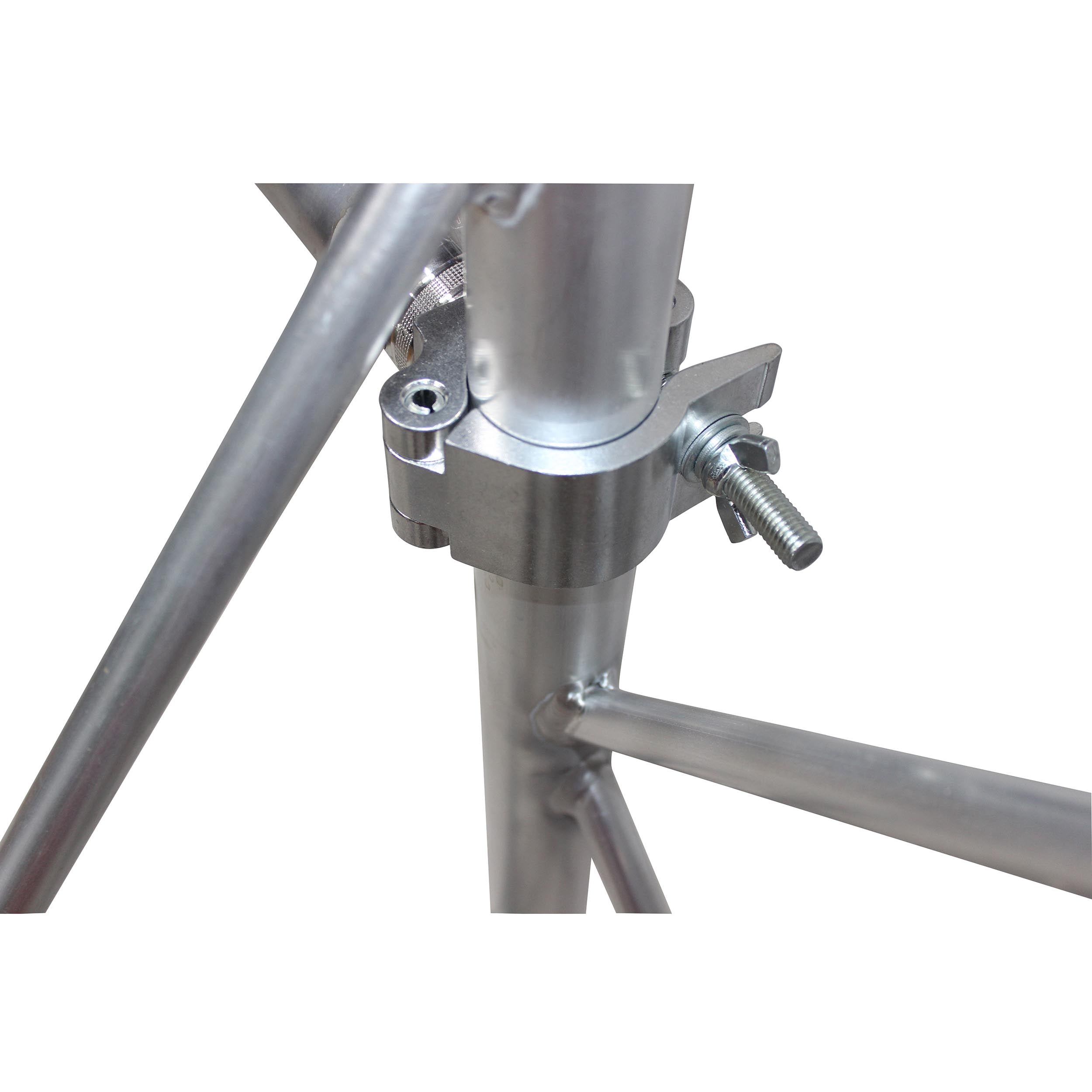 24PCS Aluminum Pro M10 Clamp with Half-Conical Connector for 2" Truss Tube Capacity 1102 lbs.