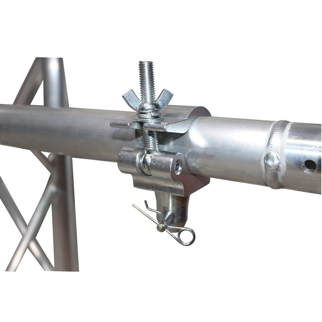 Aluminum Pro M10 Clamp with Half-Conical Connector for 2" Truss Tube Capacity 1102 lbs.