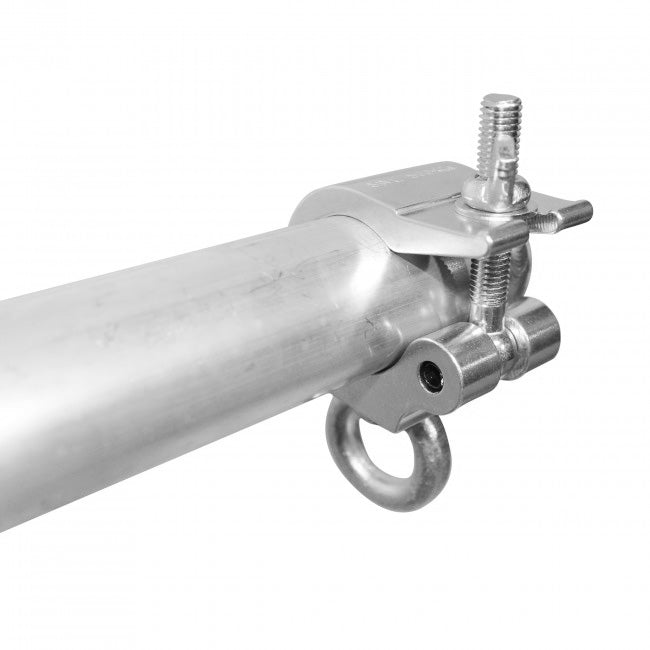T-C8 Pro Clamp w/ Eyebolt for 2" Truss Tube Capacity 750 lbs. — Aluminum