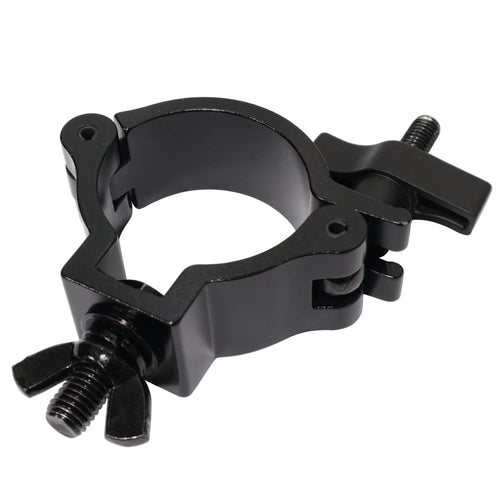 12PCS Aluminum Slim M10 O-Clamp with Big Wing Knob for 2" Truss Tube Capacity 165 lbs. Black Finish