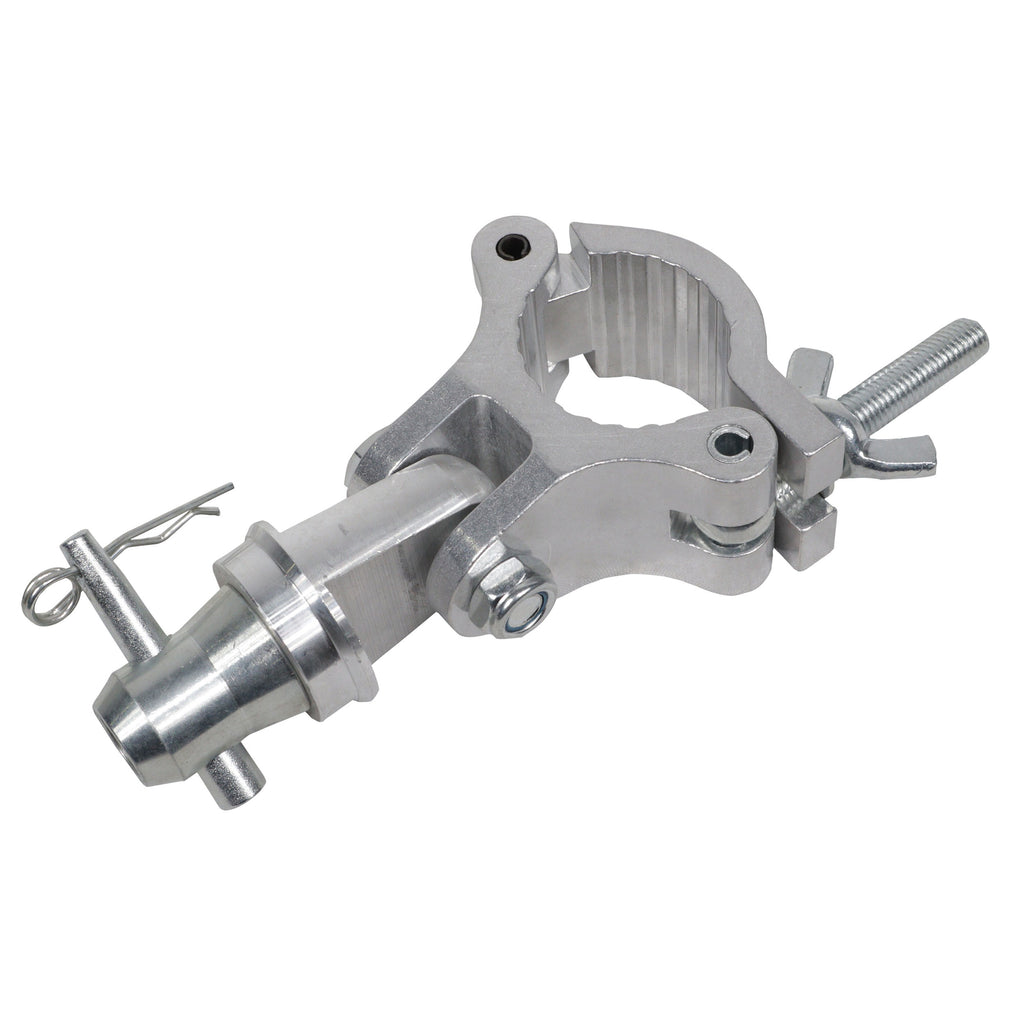24PCS Aluminum Pro M10 Truss Clamp with Hinge Adjustable 180 Degree Half Coupler