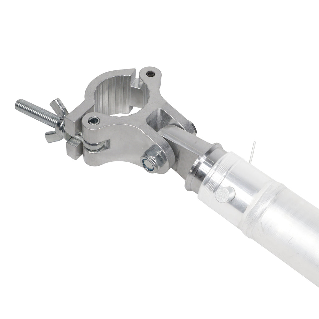 24PCS Aluminum Pro M10 Truss Clamp with Hinge Adjustable 180 Degree Half Coupler