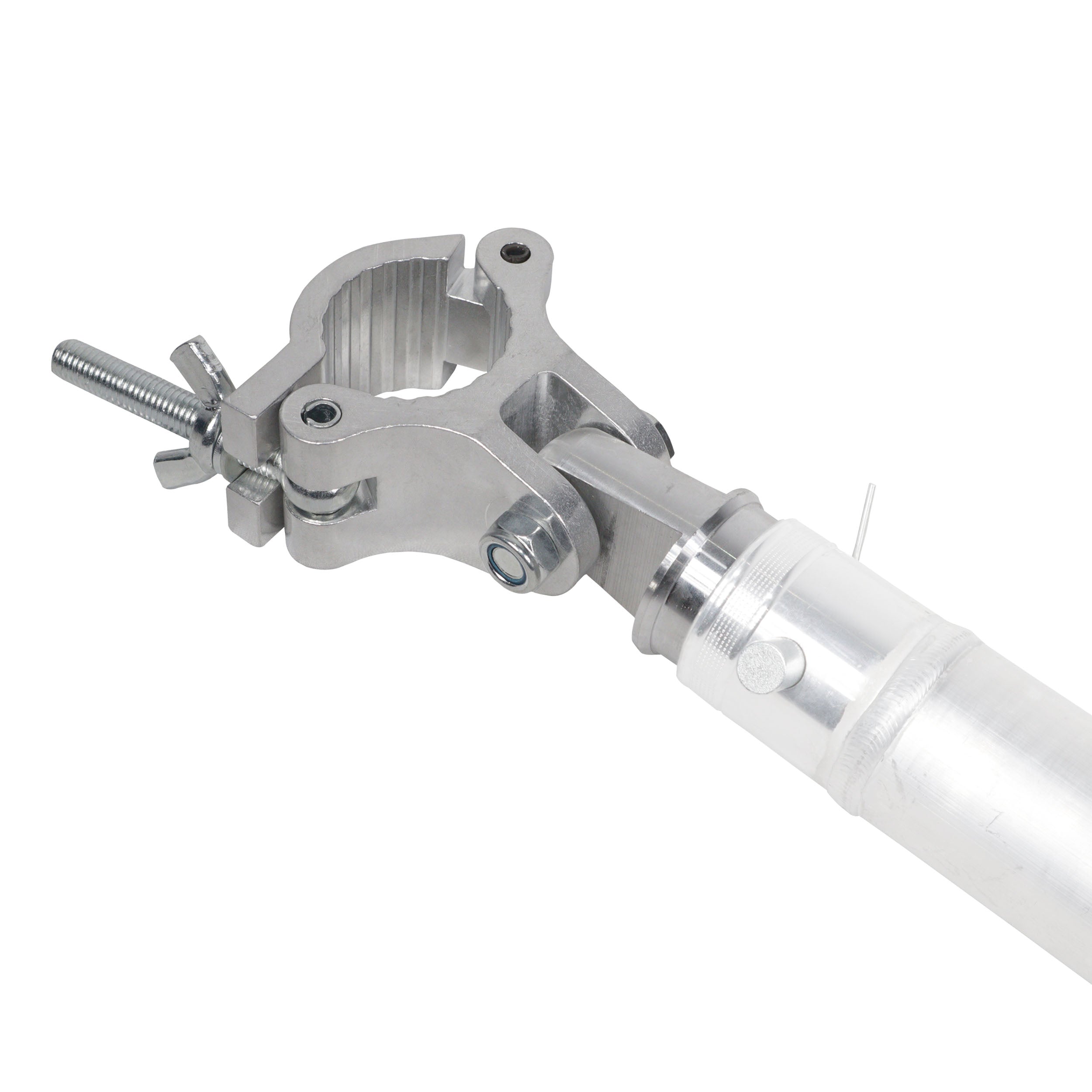 Aluminum Pro M10 Truss Clamp with Hinge Adjustable 180 Degree Half Coupler
