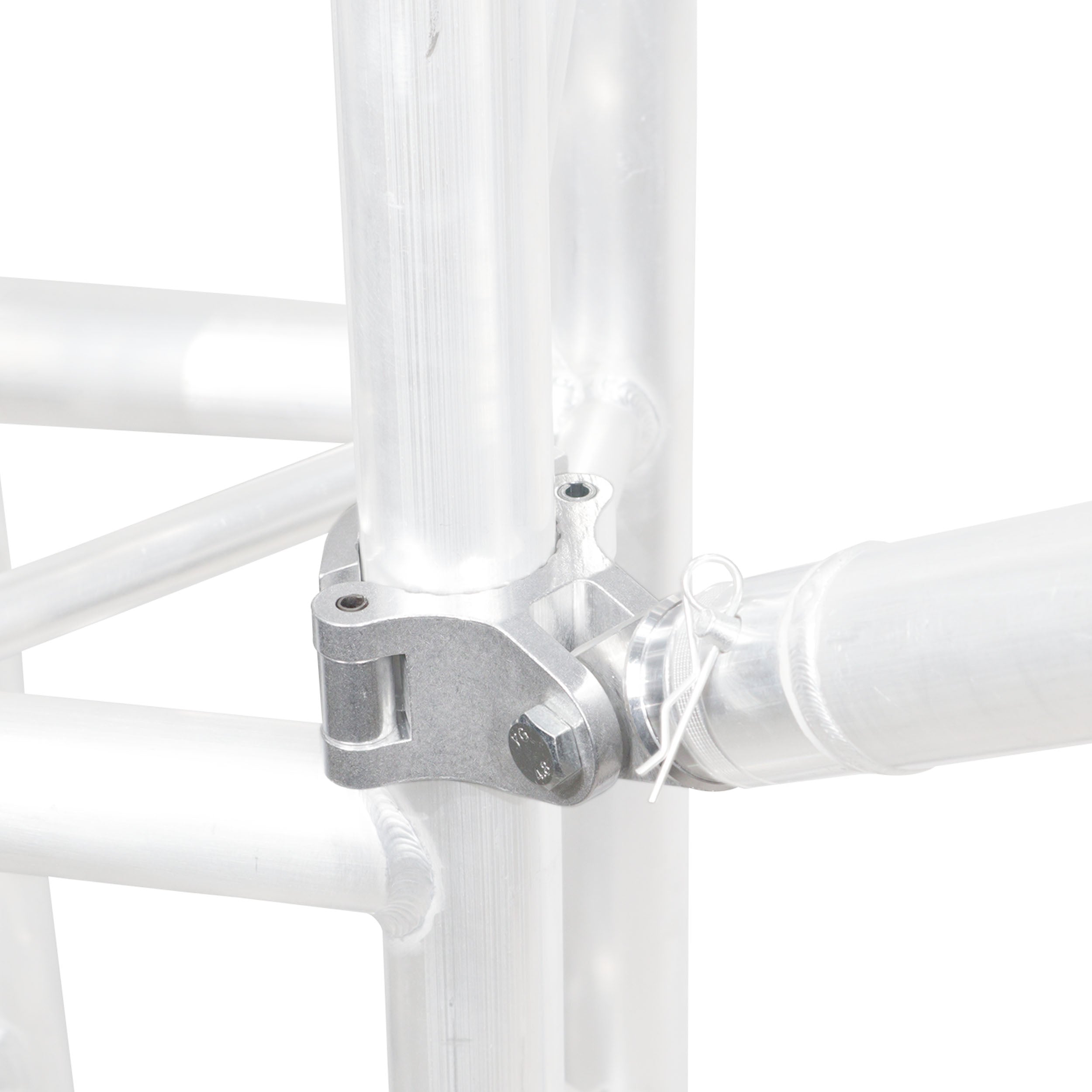 Aluminum Pro M10 Truss Clamp with Hinge Adjustable 180 Degree Half Coupler