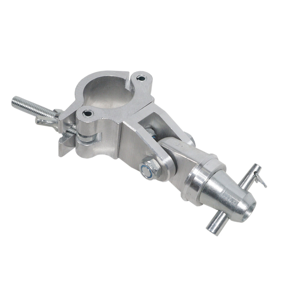 25PCS 360º Degree Rotating M10 Clamp with 180º Degree Half Conical Capacity 100 lbs