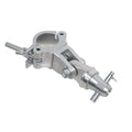 25PCS 360º Degree Rotating M10 Clamp with 180º Degree Half Conical Capacity 100 lbs