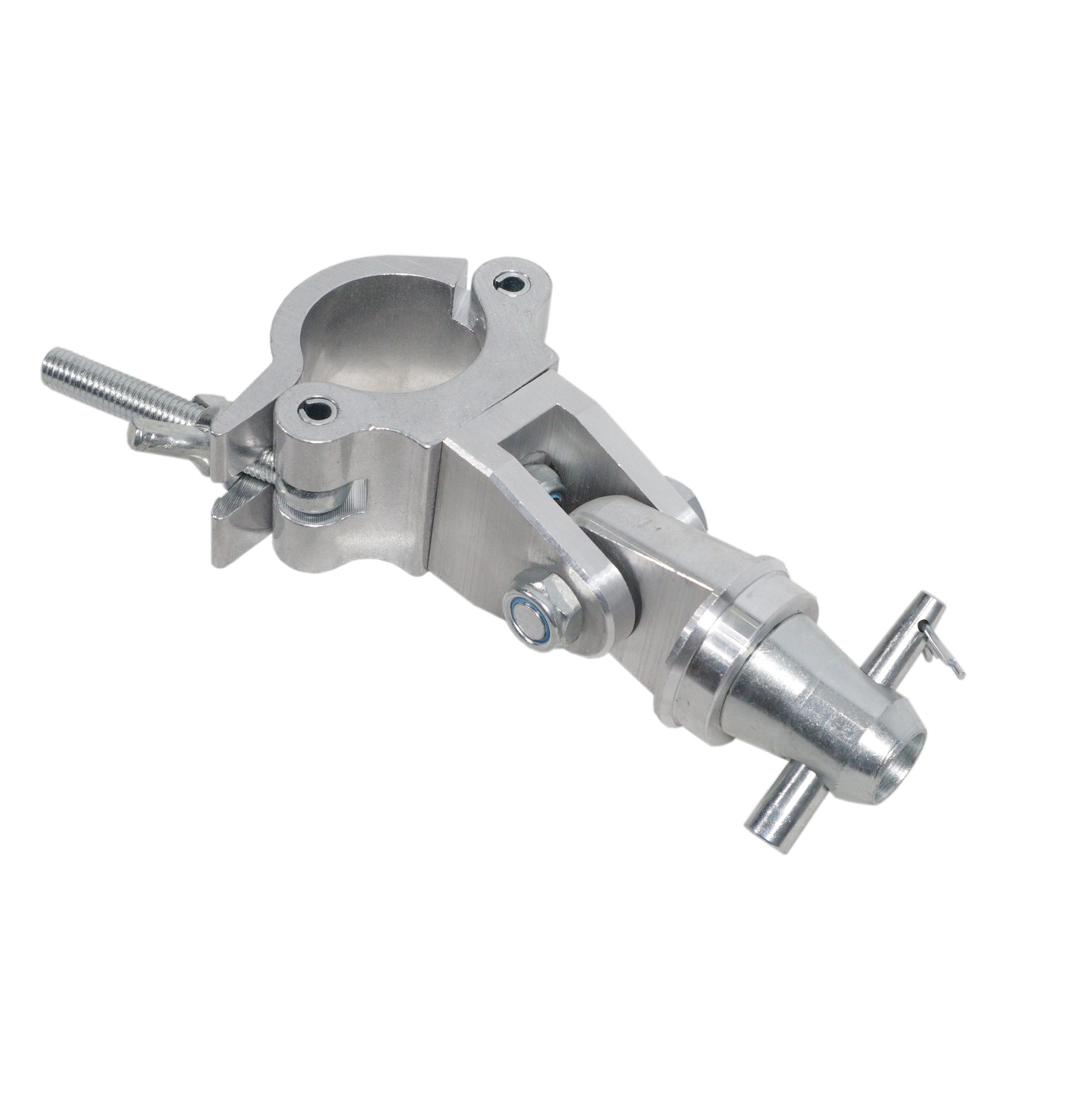 25PCS 360º Degree Rotating M10 Clamp with 180º Degree Half Conical Capacity 100 lbs