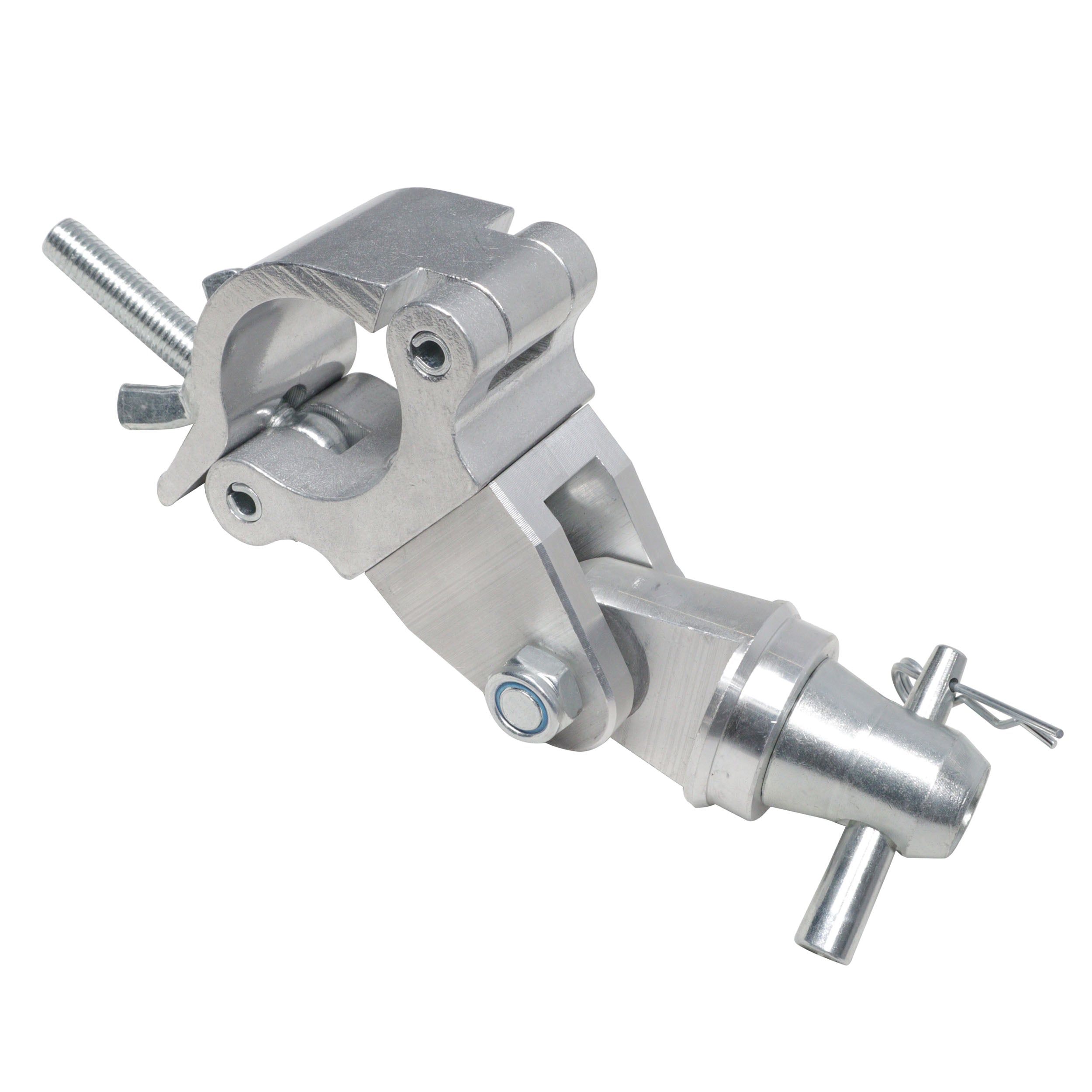 25PCS 360º Degree Rotating M10 Clamp with 180º Degree Half Conical Capacity 100 lbs