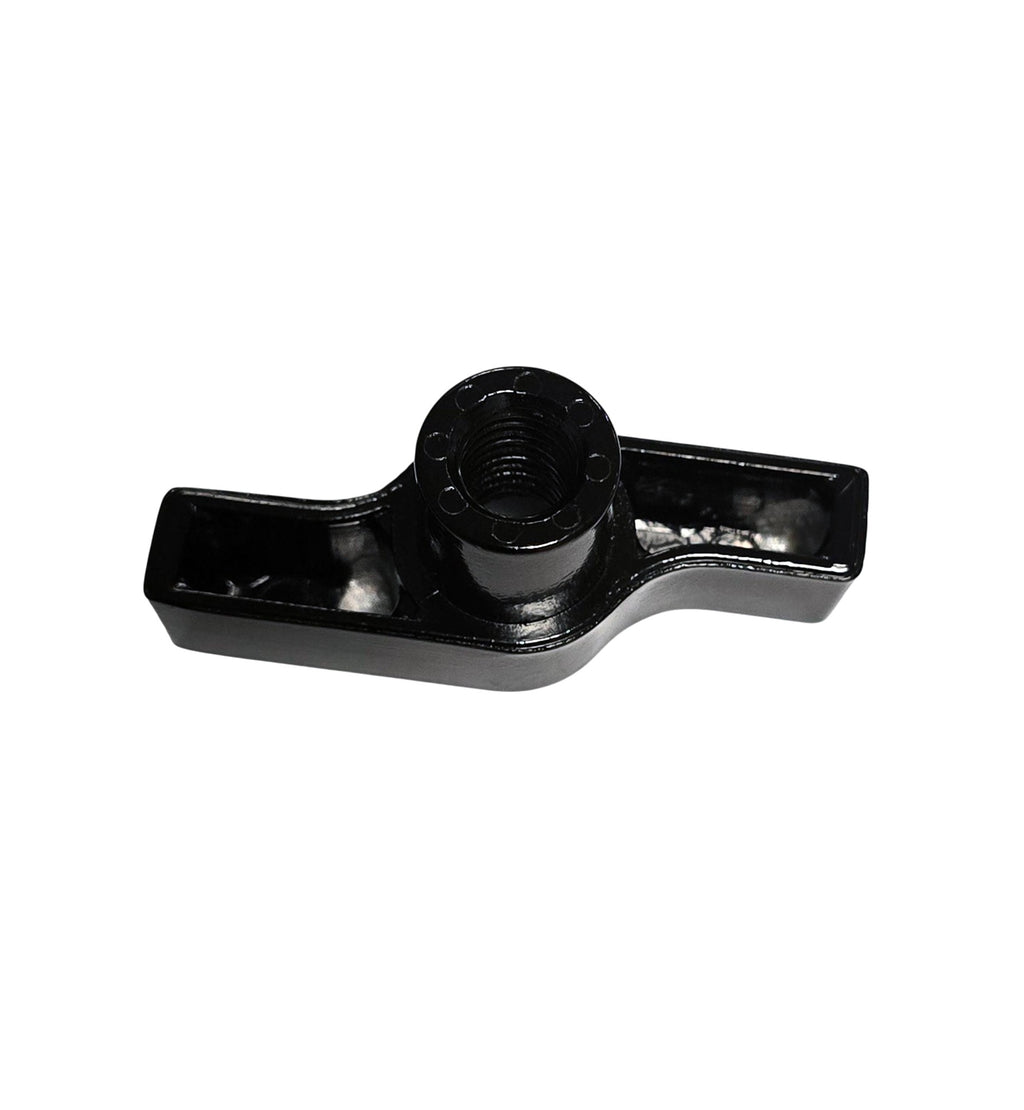 Replacement Part Aluminum Handle Wing Nut Butterfly fits M12 Clamps BLACK