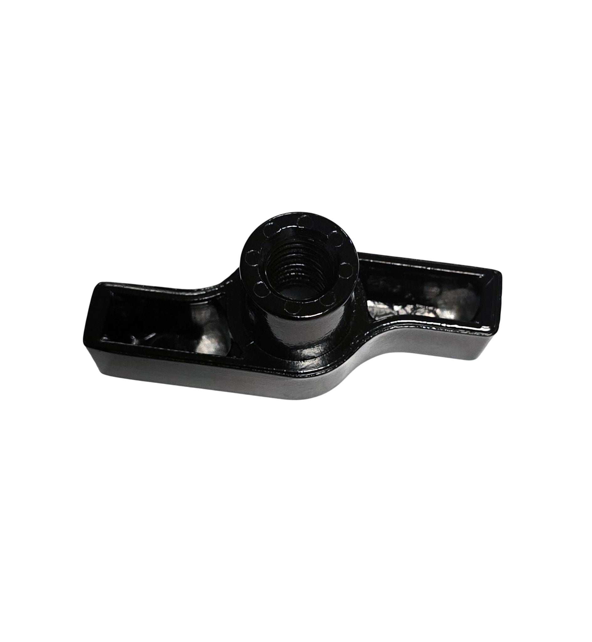 Replacement Part Aluminum Handle Wing Nut Butterfly fits M12 Clamps BLACK
