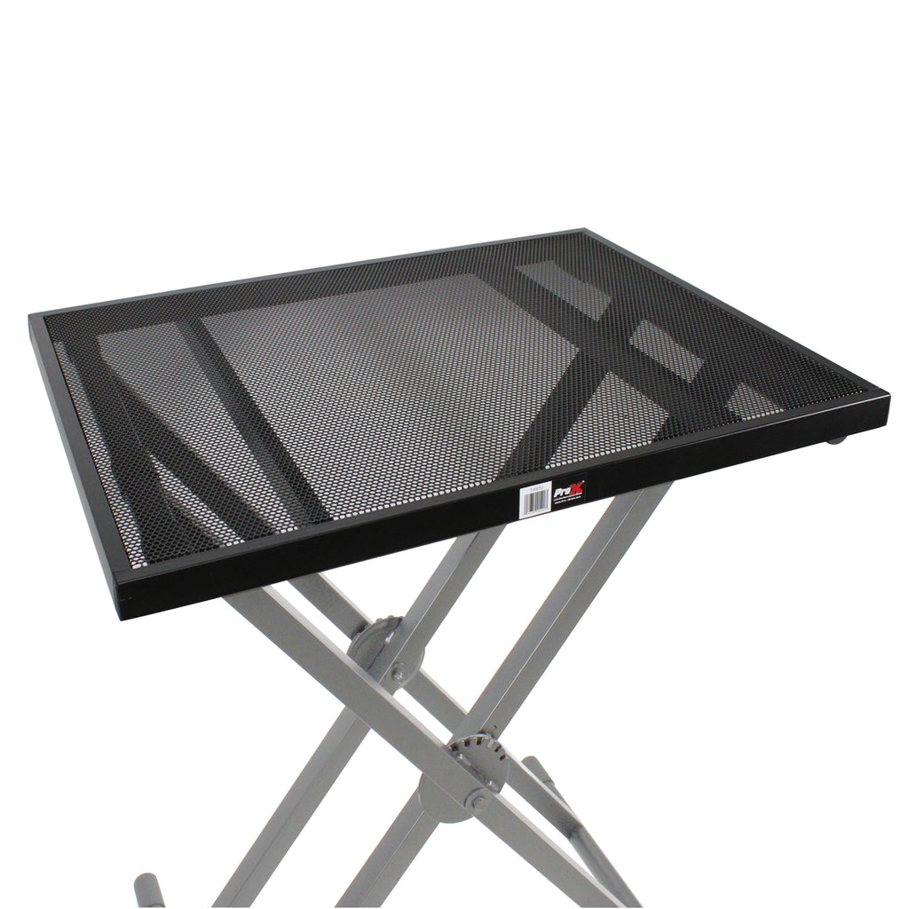 Utility Music Keyboard X Stand Table Top Add on for DJ Controller Flight Case Midi Controllers Laptop