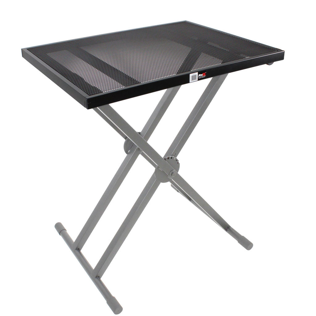 Utility Music Keyboard X Stand Table Top Add on for DJ Controller Flight Case Midi Controllers Laptop