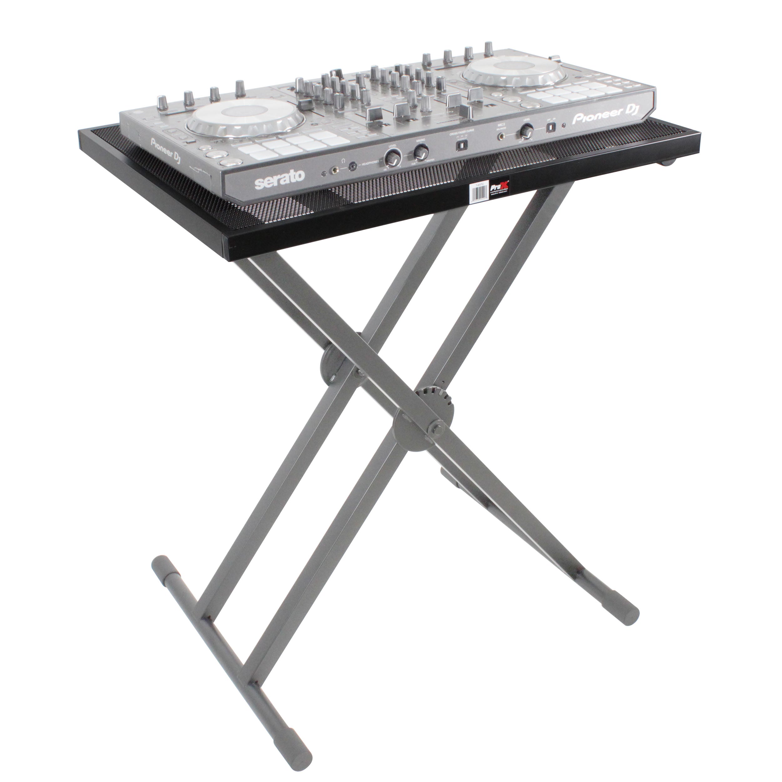 Utility Music Keyboard X Stand Table Top Add on for DJ Controller Flight Case Midi Controllers Laptop