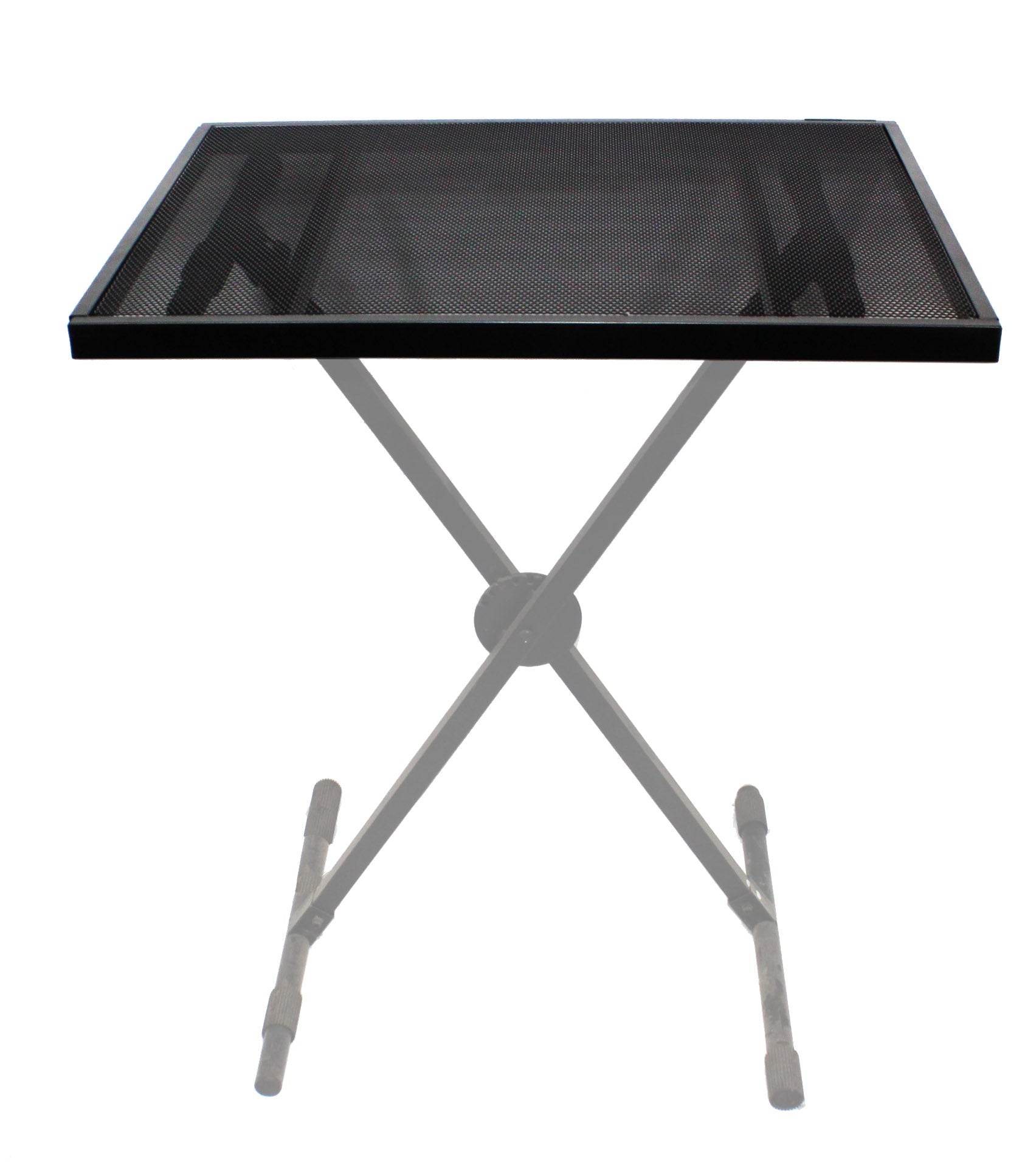 Utility Music Keyboard X Stand Table Top Add on for DJ Controller Flight Case Midi Controllers Laptop