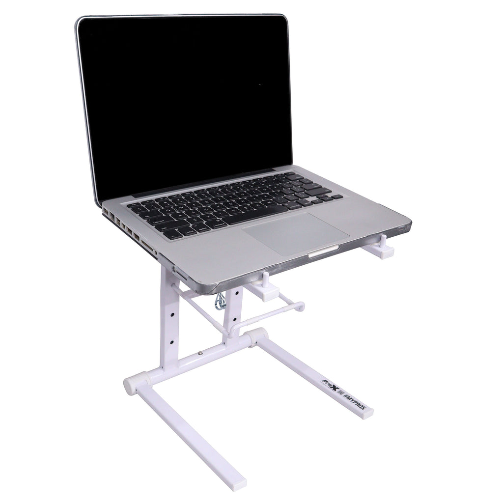 XO DJ Foldable Laptop Stand with Carrying Bag - White