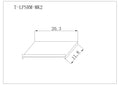 Universal Sliding Laptop Shelf Add-on for ProX MK2 Combo Rack Mount Mixer Cases