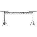 12 Ft Height Adjustable DJ Lighting Stand with (3) I-beam Sections – adjusts up to 12'H x 15'W