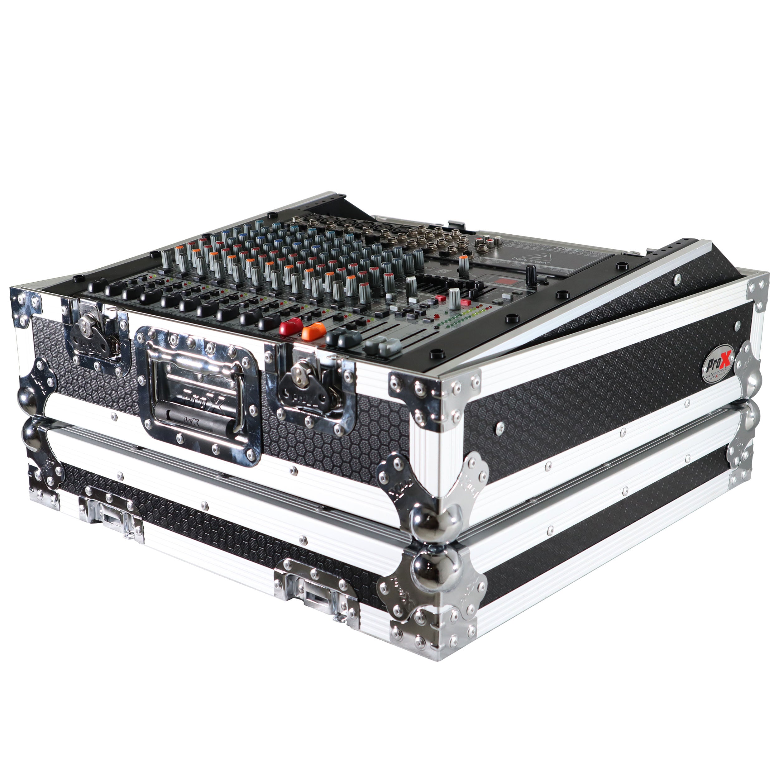 10U 19" Topload Rack Mountable Live Audio Sound Mixer DMX Flight Universal Case