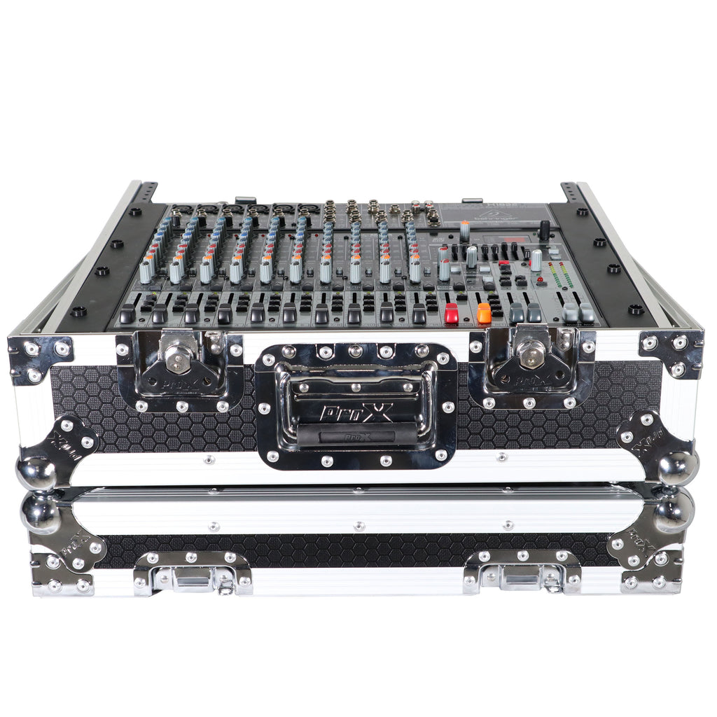 10U 19" Topload Rack Mountable Live Audio Sound Mixer DMX Flight Universal Case