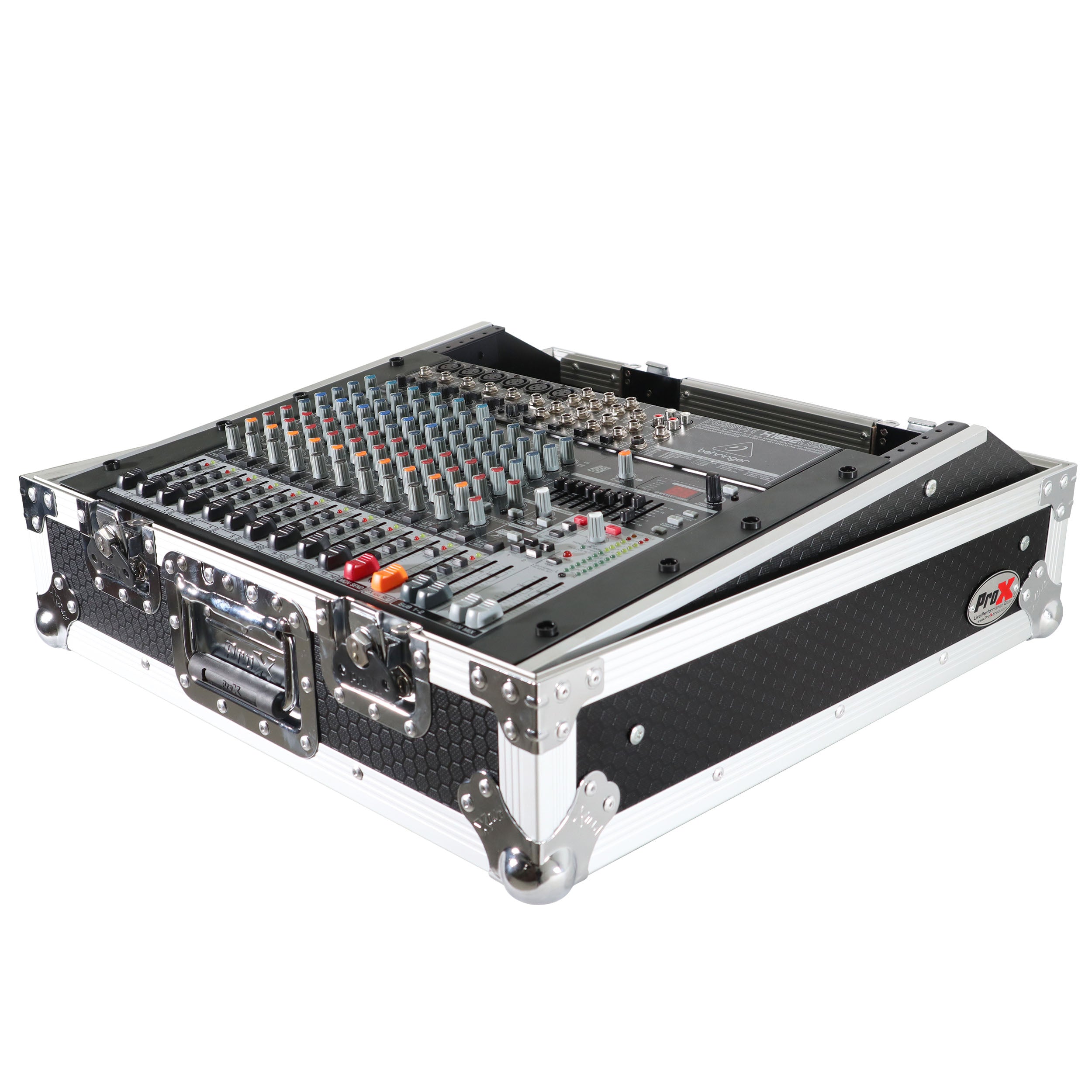 10U 19" Topload Rack Mountable Live Audio Sound Mixer DMX Flight Universal Case