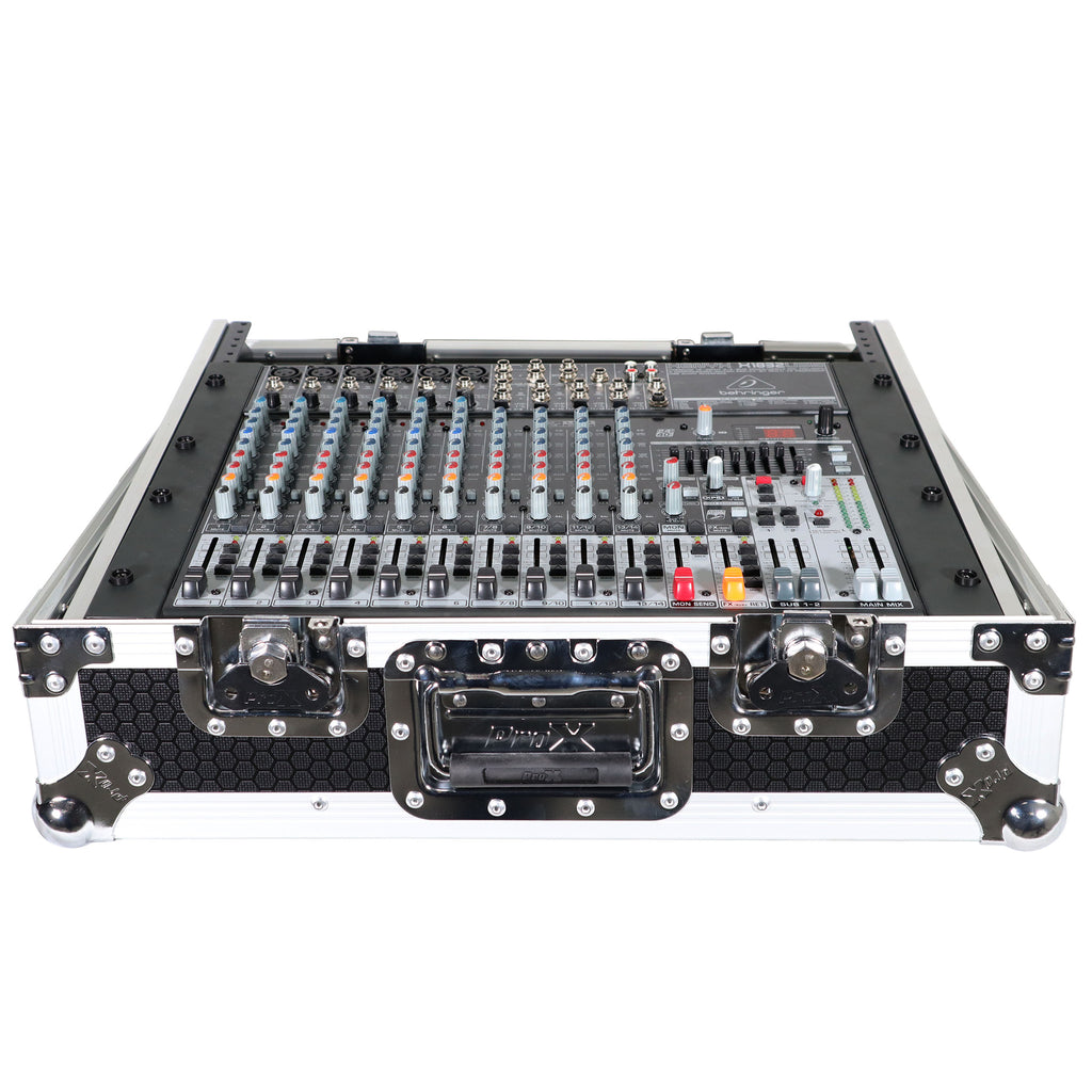 10U 19" Topload Rack Mountable Live Audio Sound Mixer DMX Flight Universal Case