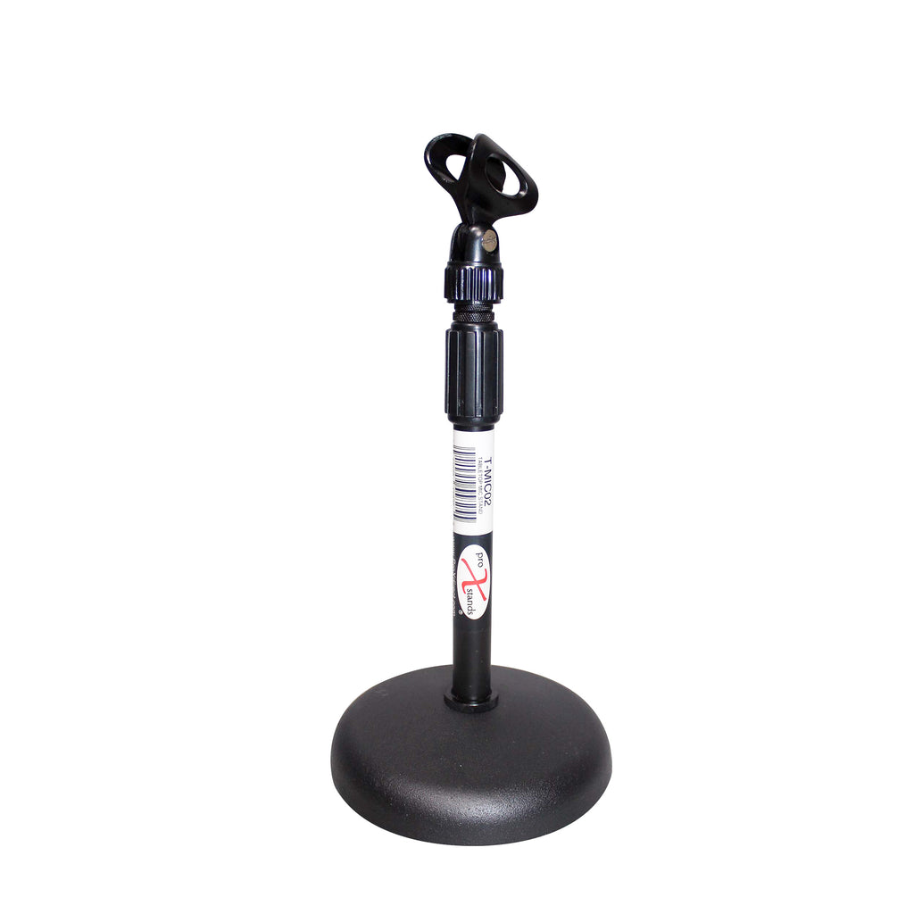 10PCS Desktop Microphone Stand  with 6" Round Base