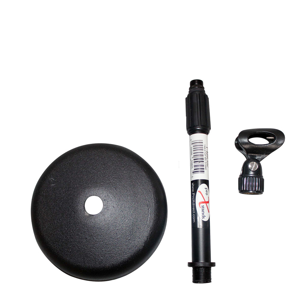 10PCS Desktop Microphone Stand  with 6" Round Base