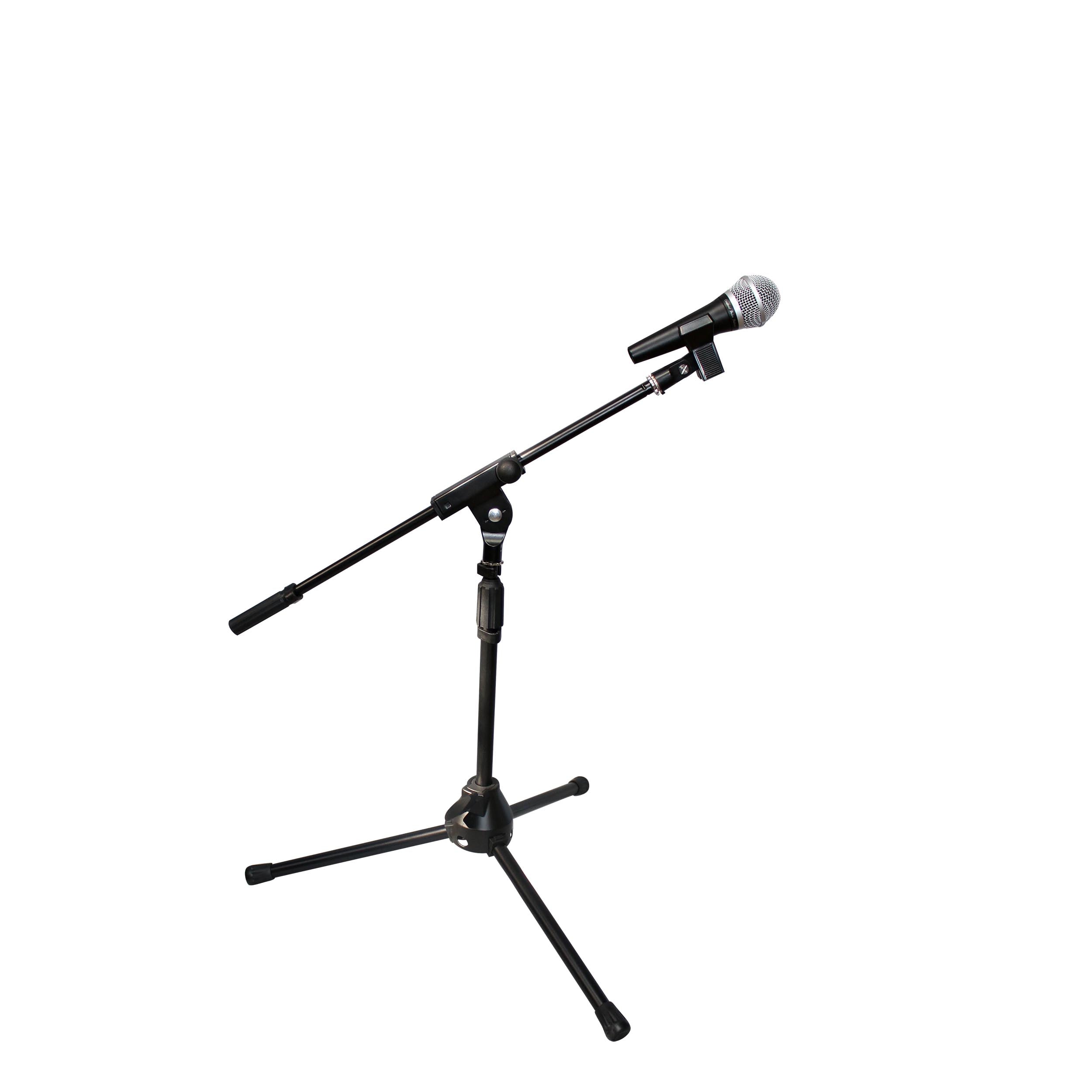 6PCS Short Tripod Microphone Stand W/Boom