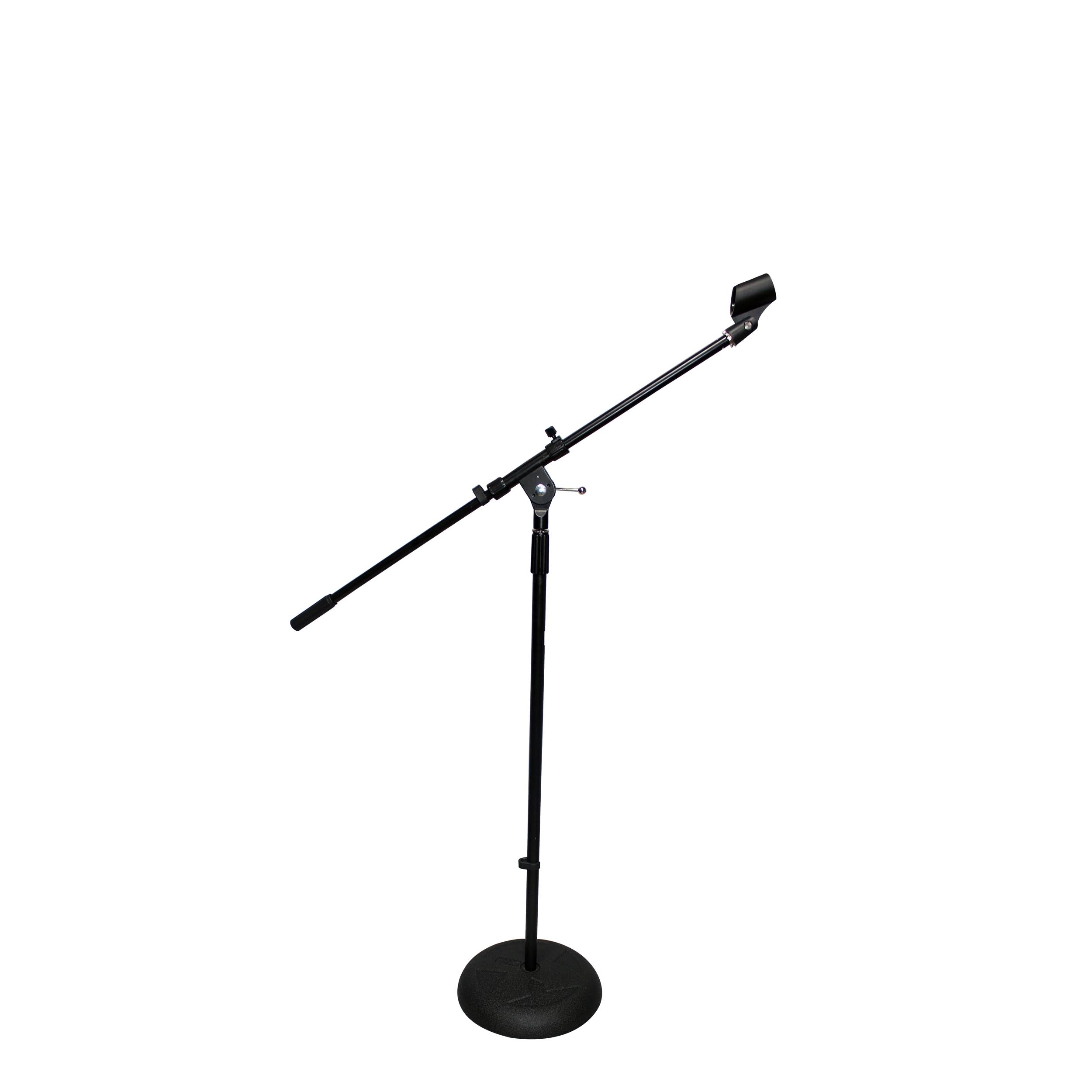 4PCS Round Base Microphone Stand W/Boom