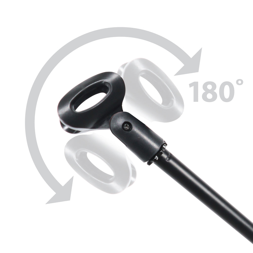 6 Ft Pro Tripod Microphone Concert Musician DJ Stand With Boom and  Mic Clip