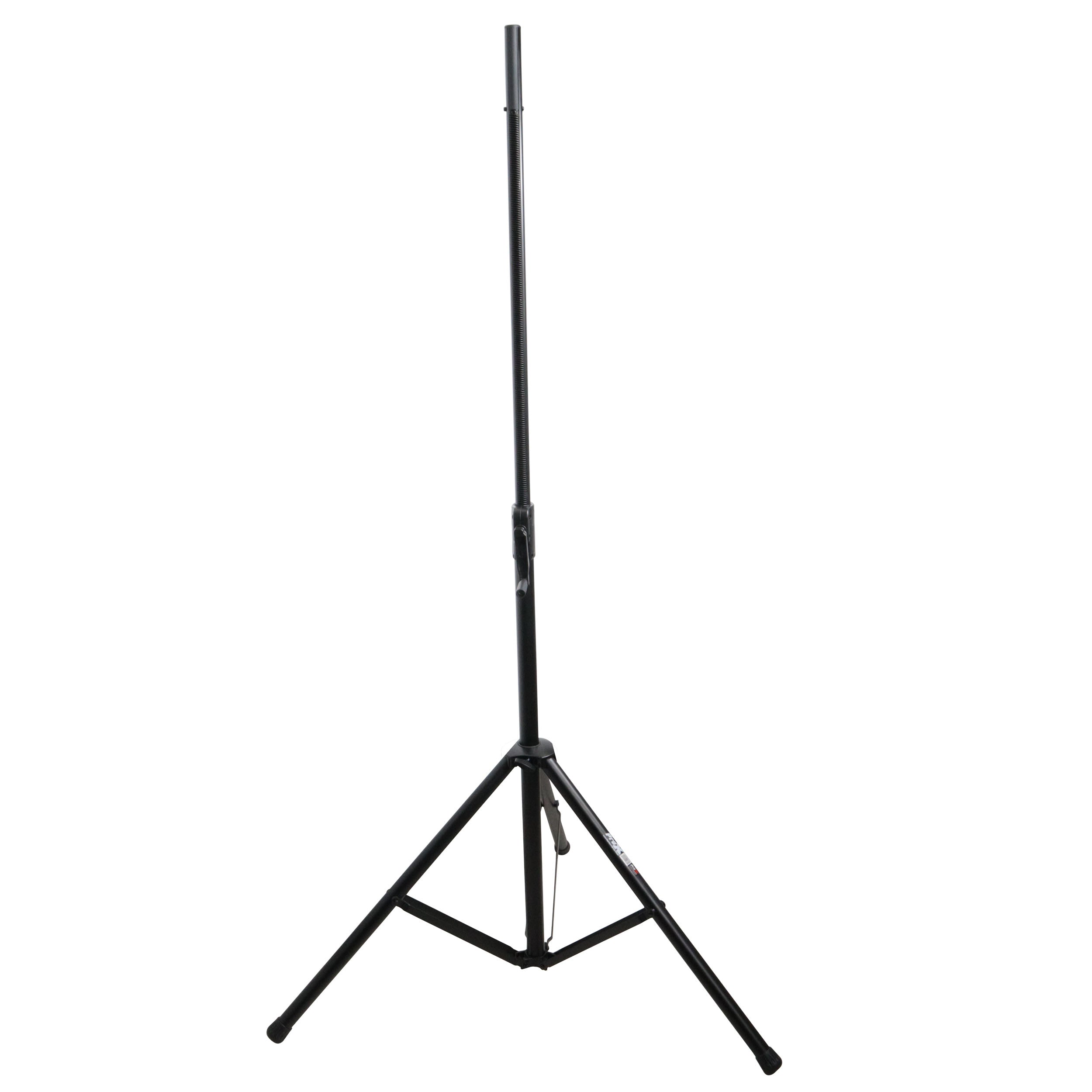 6' Ft Twin Pack Professional Telescoping Crank Speaker Stand Set with Carrying Bag Black Finish