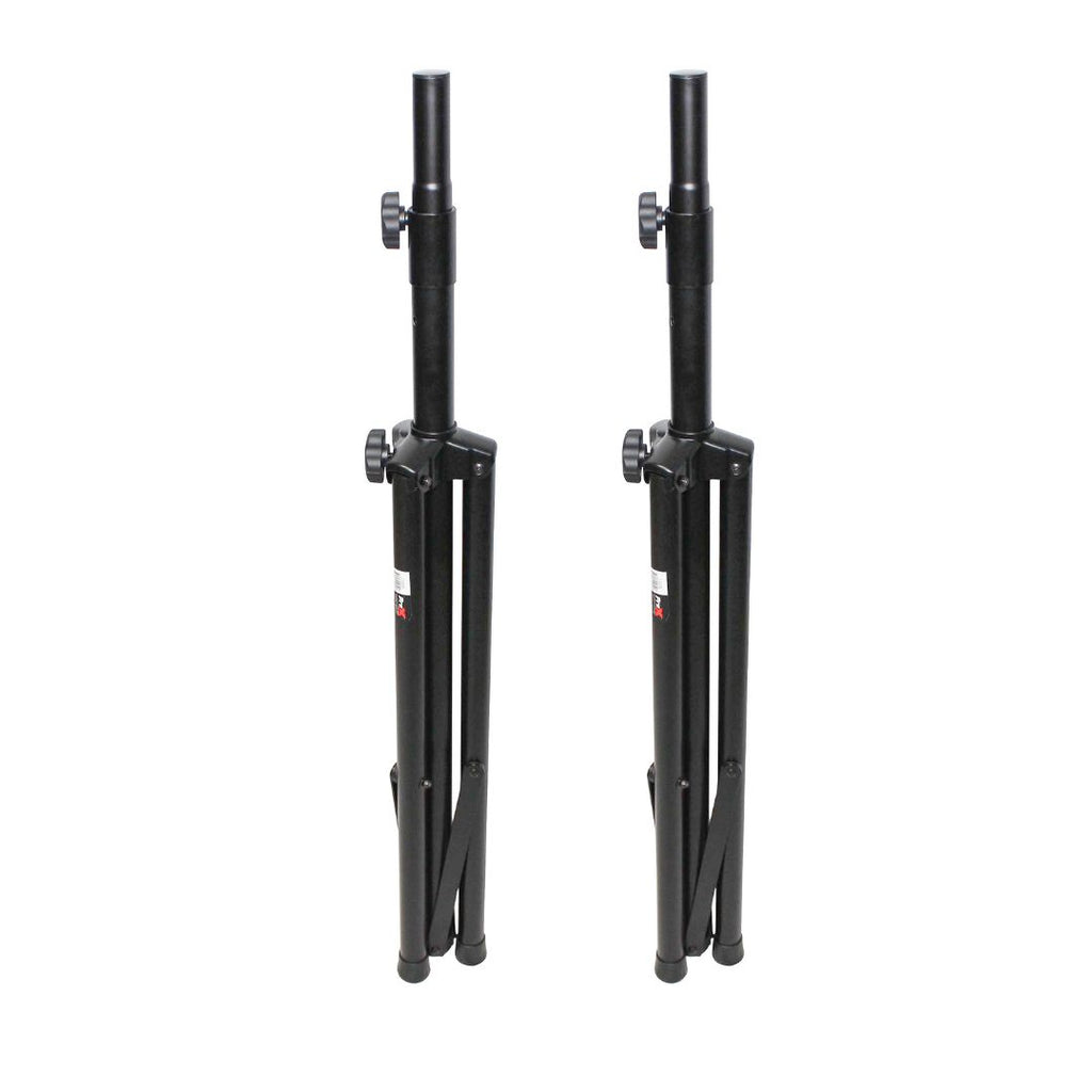 Set of 2 Heavy Duty DJ PA Production PA 6FT 72" All Metal Speaker Tripod Stand W/Carrying bag