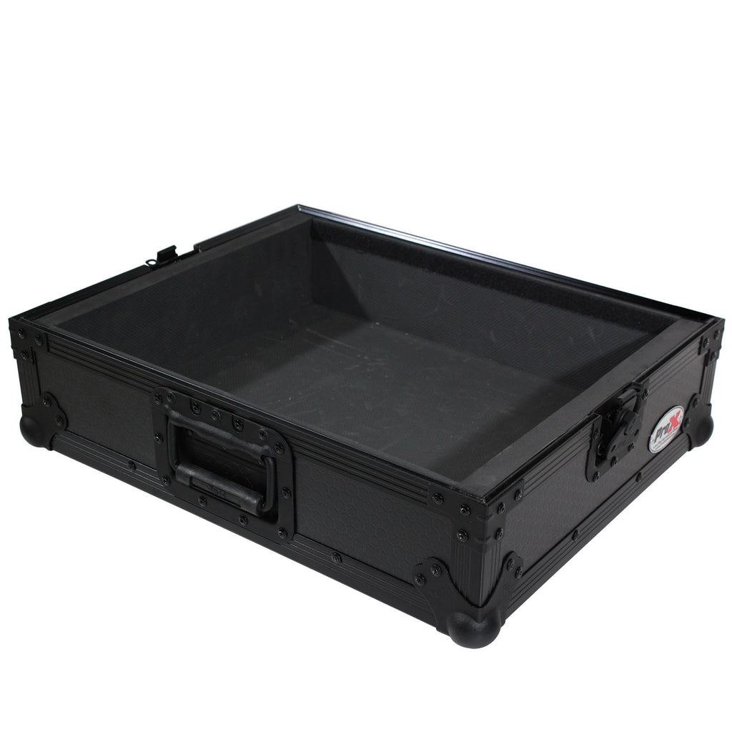 Flight Case for Turntable - Universal W-Foam Kit | Black on Black