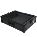 Flight Case for Turntable - Universal W-Foam Kit | Black on Black