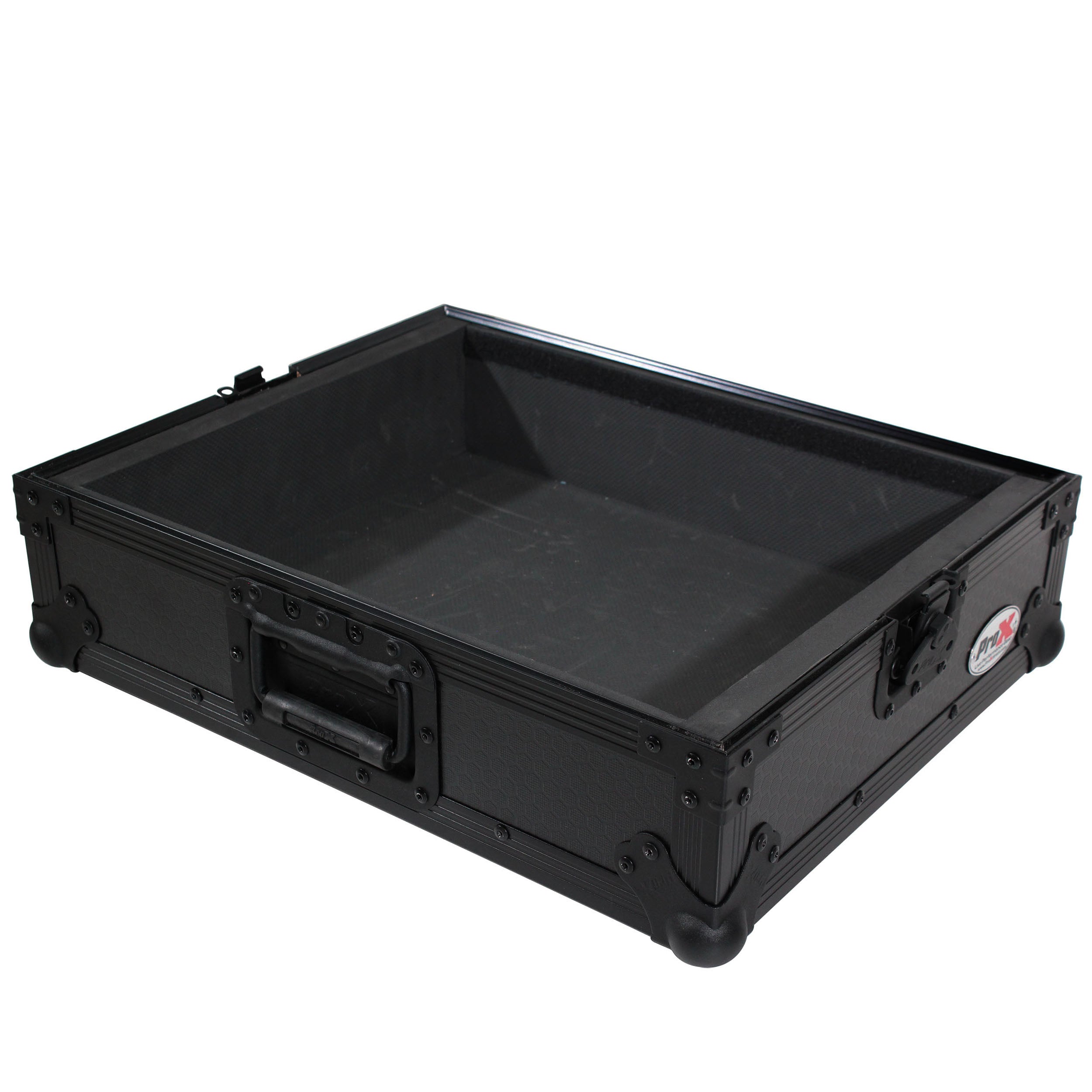 Flight Case for Turntable - Universal W-Foam Kit | Black on Black