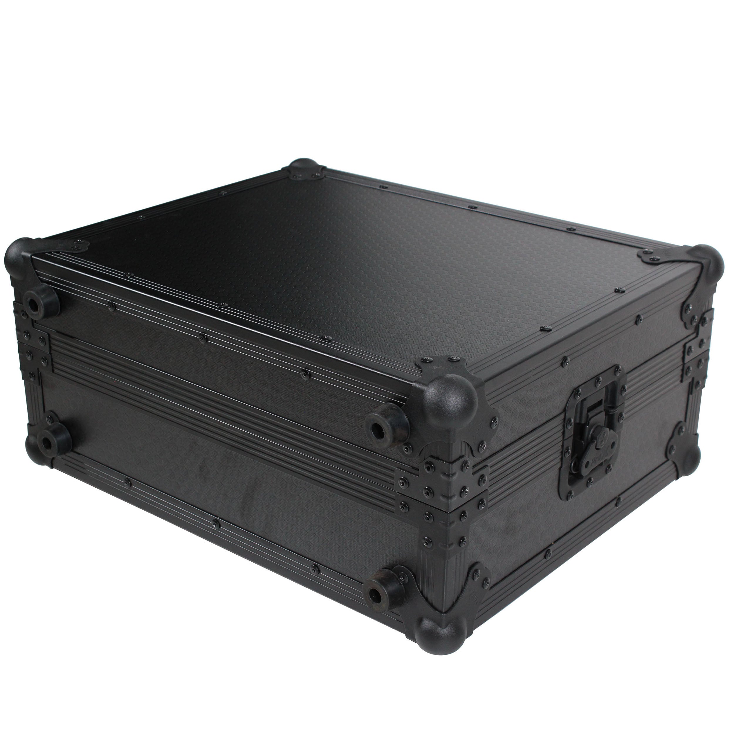 Flight Case for Turntable - Universal W-Foam Kit | Black on Black