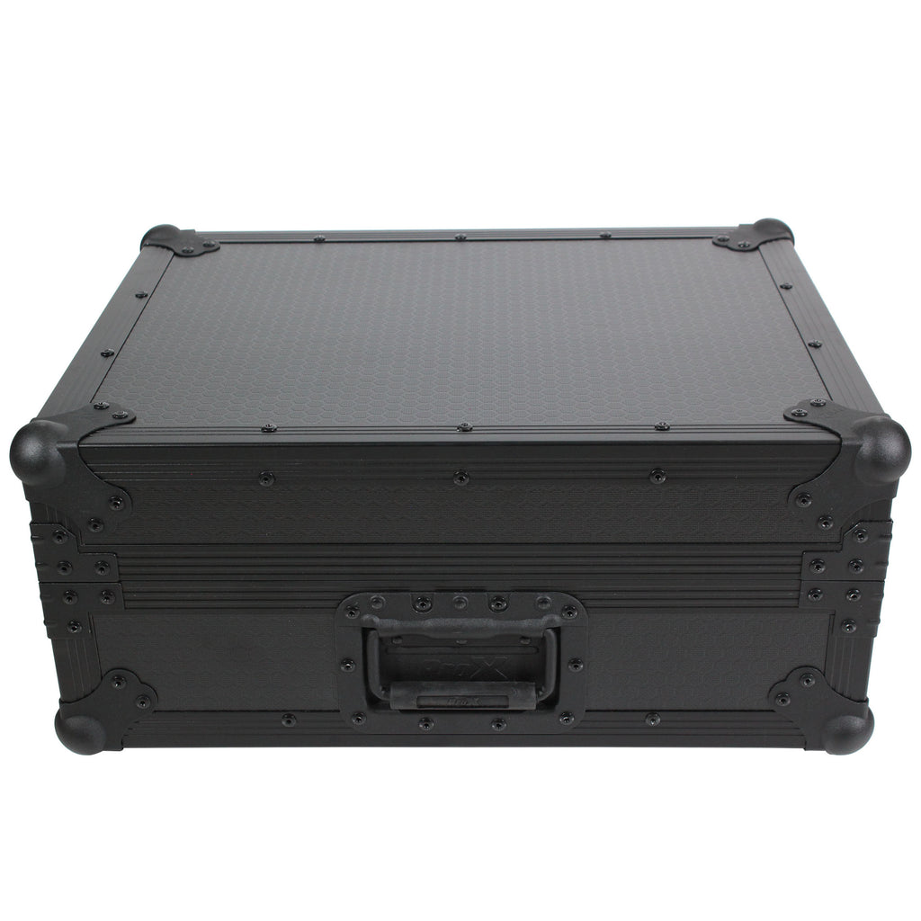 Flight Case for Turntable - Universal W-Foam Kit | Black on Black