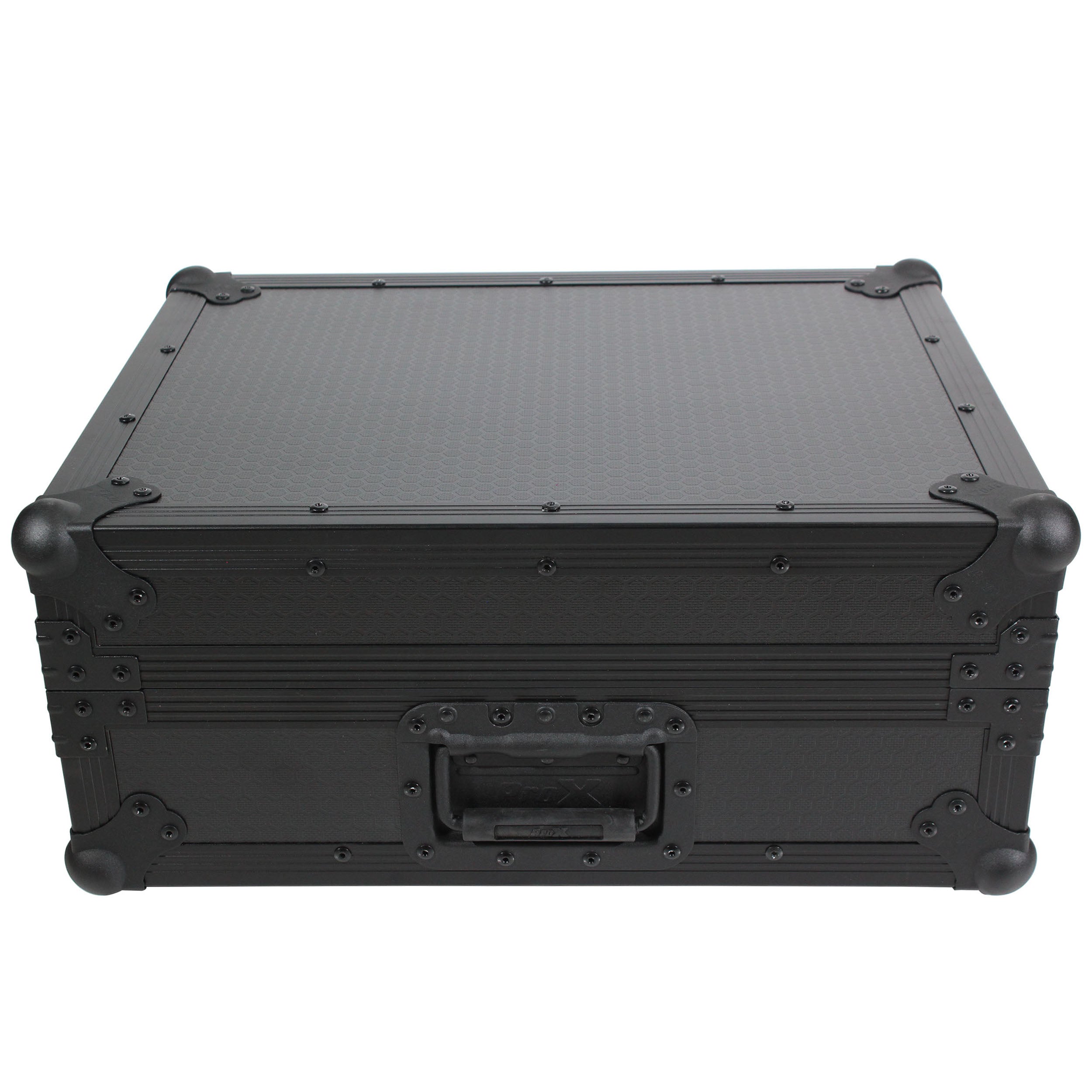 Flight Case for Turntable - Universal W-Foam Kit | Black on Black