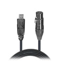 40PCS 25 Ft XLR-F to USB High Performance Audio Cable