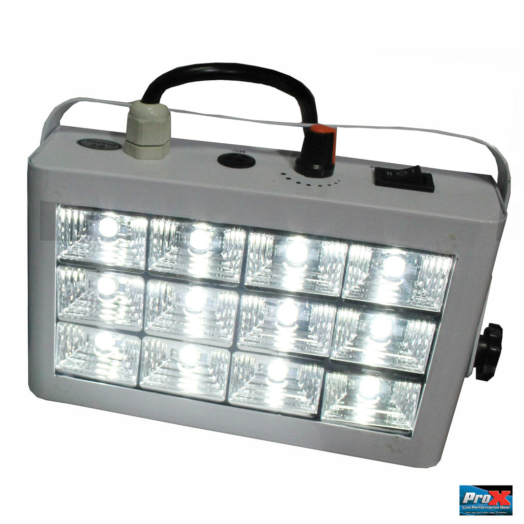 Palm Sized Aletta LED Strobe Light White