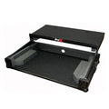 Flight Case for Numark MixTrack 3 Pro 3 and Platinum Digital Controller W-Laptop Shelf | Black on Black