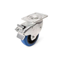 Penn-Elcom Automatic Braked Swivel 4" Caster – Flip Ready™ Hydraulic Case Replacement Blue