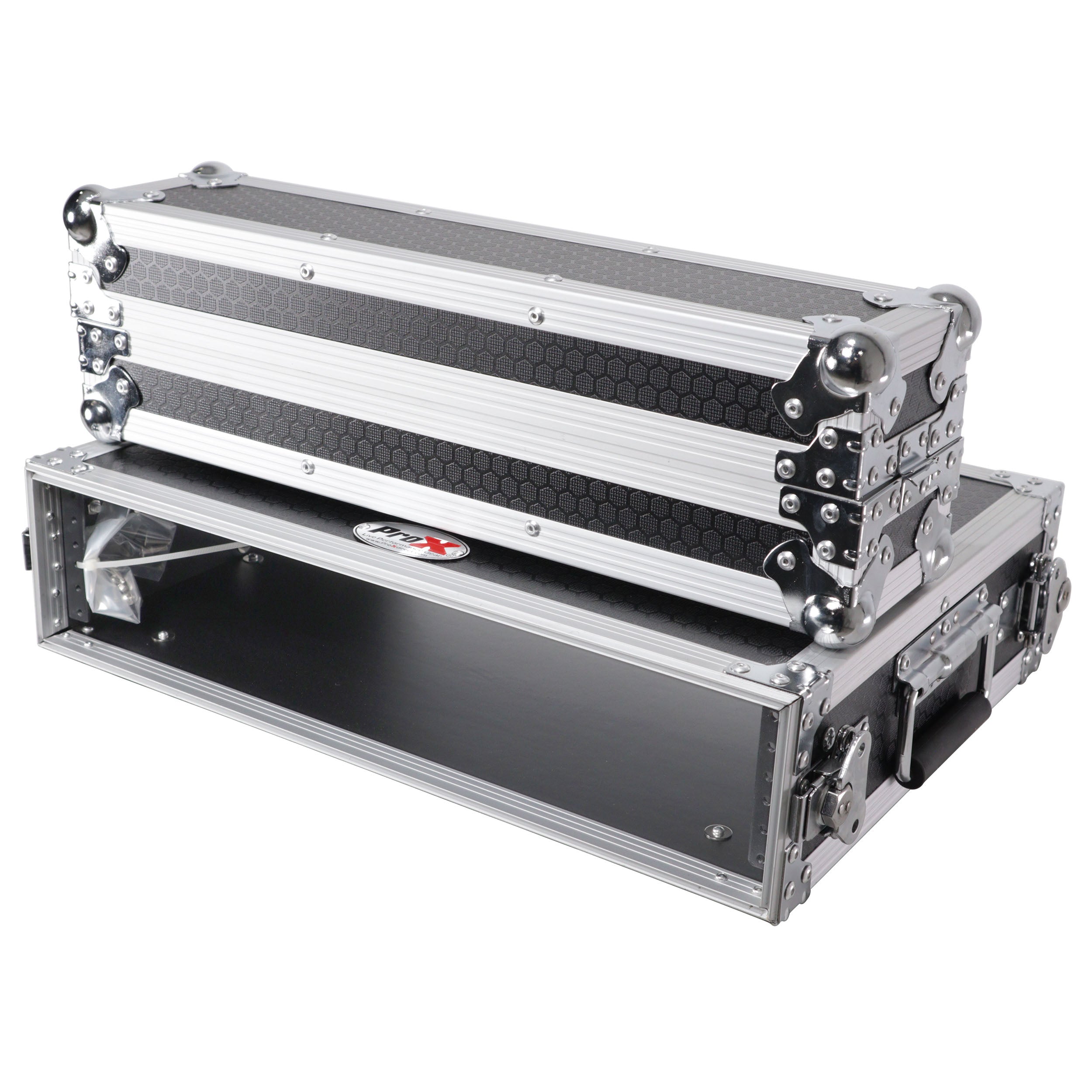 Prox X-2UE 2U Deluxe Effects Rack 14" deep Rail to Rail w/ handles