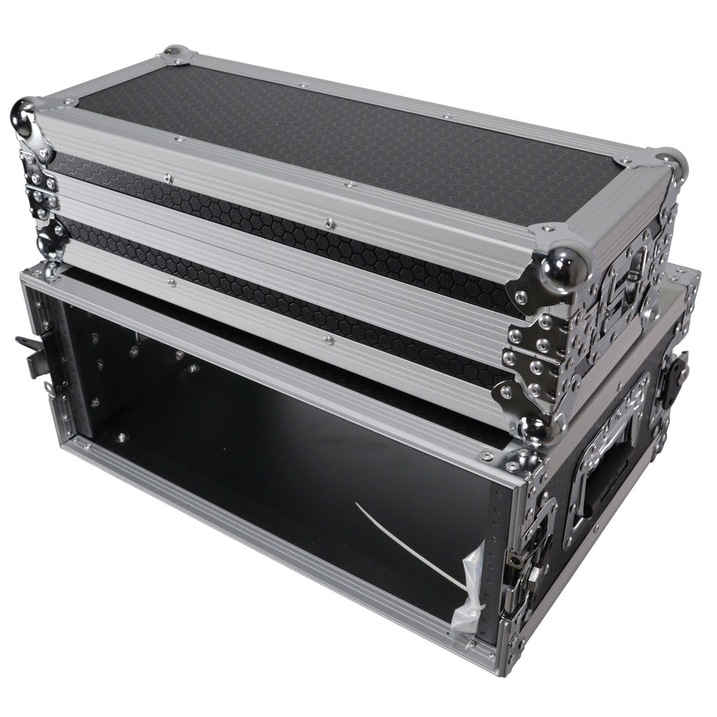 4U Deluxe Effects Rack 14" Deep Rail to Rail W/Handles