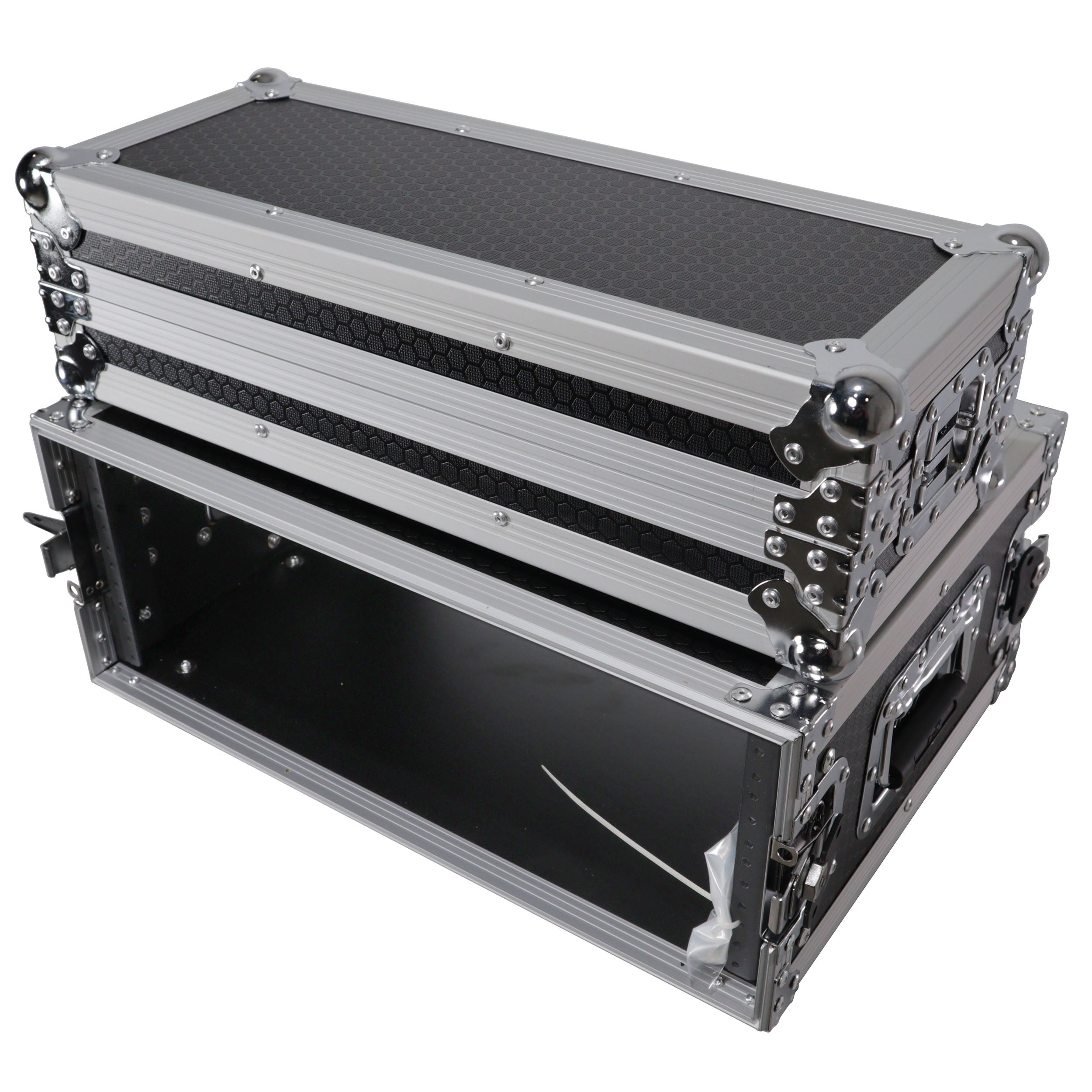 4U Deluxe Effects Rack 14" Deep Rail to Rail W/Handles