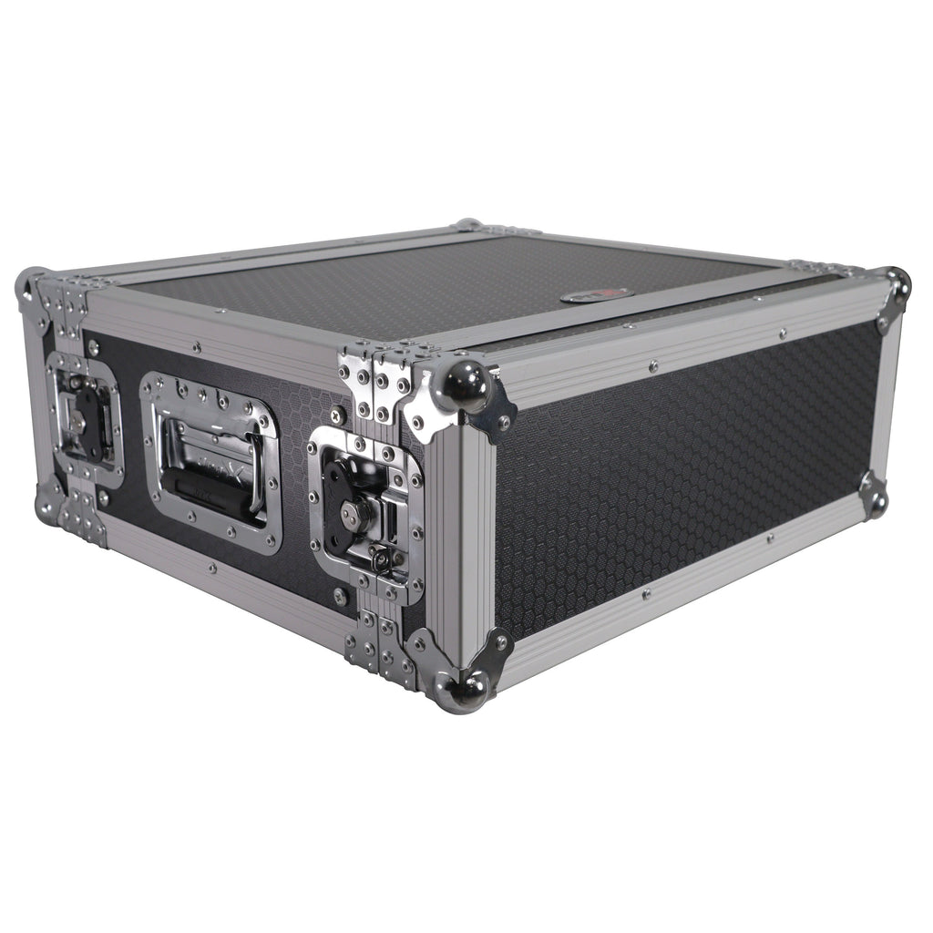 4U Deluxe Effects Rack 14" Deep Rail to Rail W/Handles
