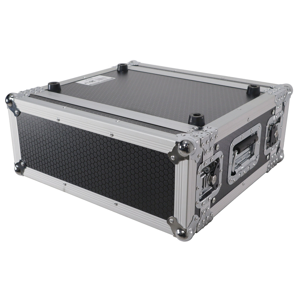 4U Deluxe Effects Rack 14" Deep Rail to Rail W/Handles