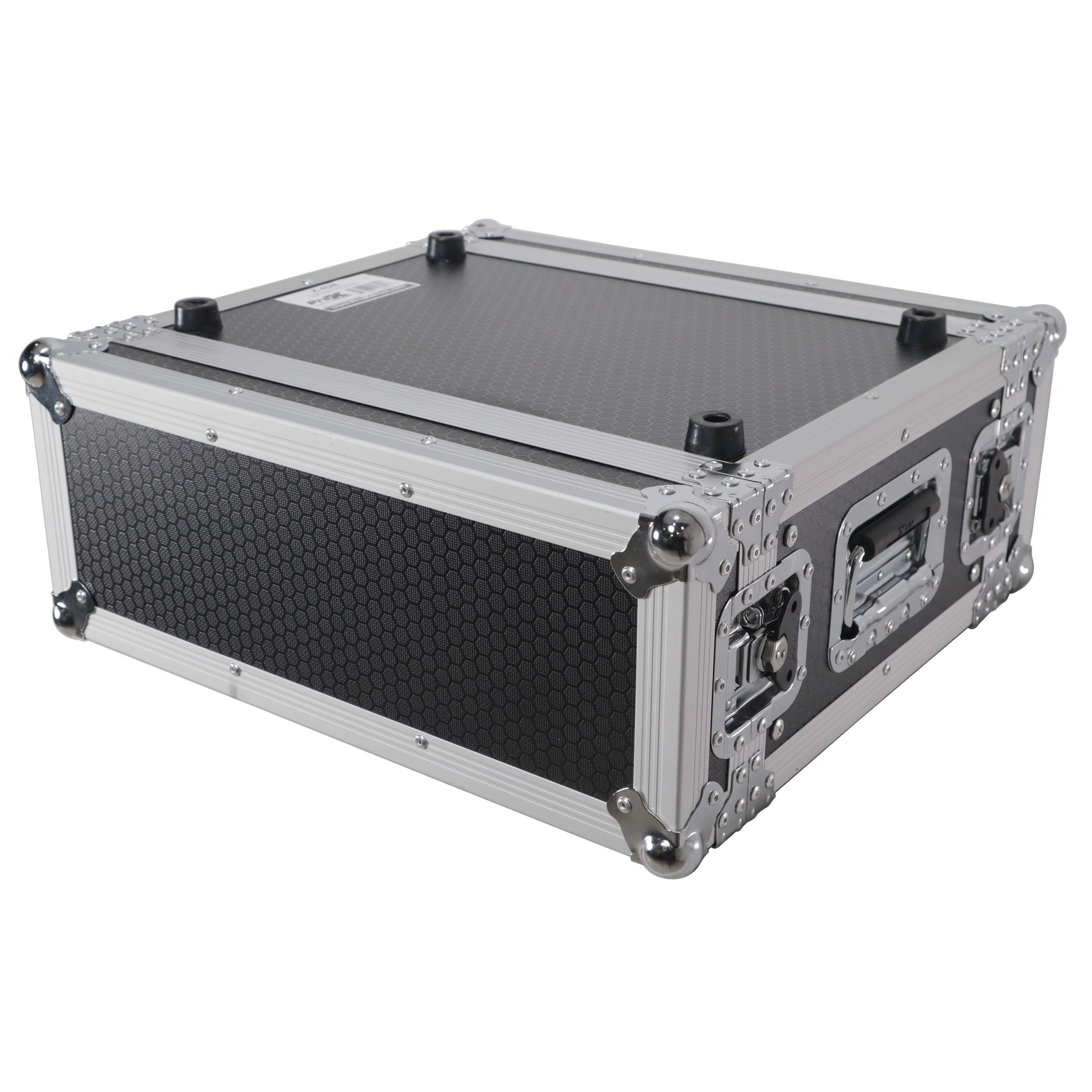 4U Deluxe Effects Rack 14" Deep Rail to Rail W/Handles