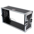 6U Deluxe Effects Rack 7 In Deep Rail to Rail | W-Handles