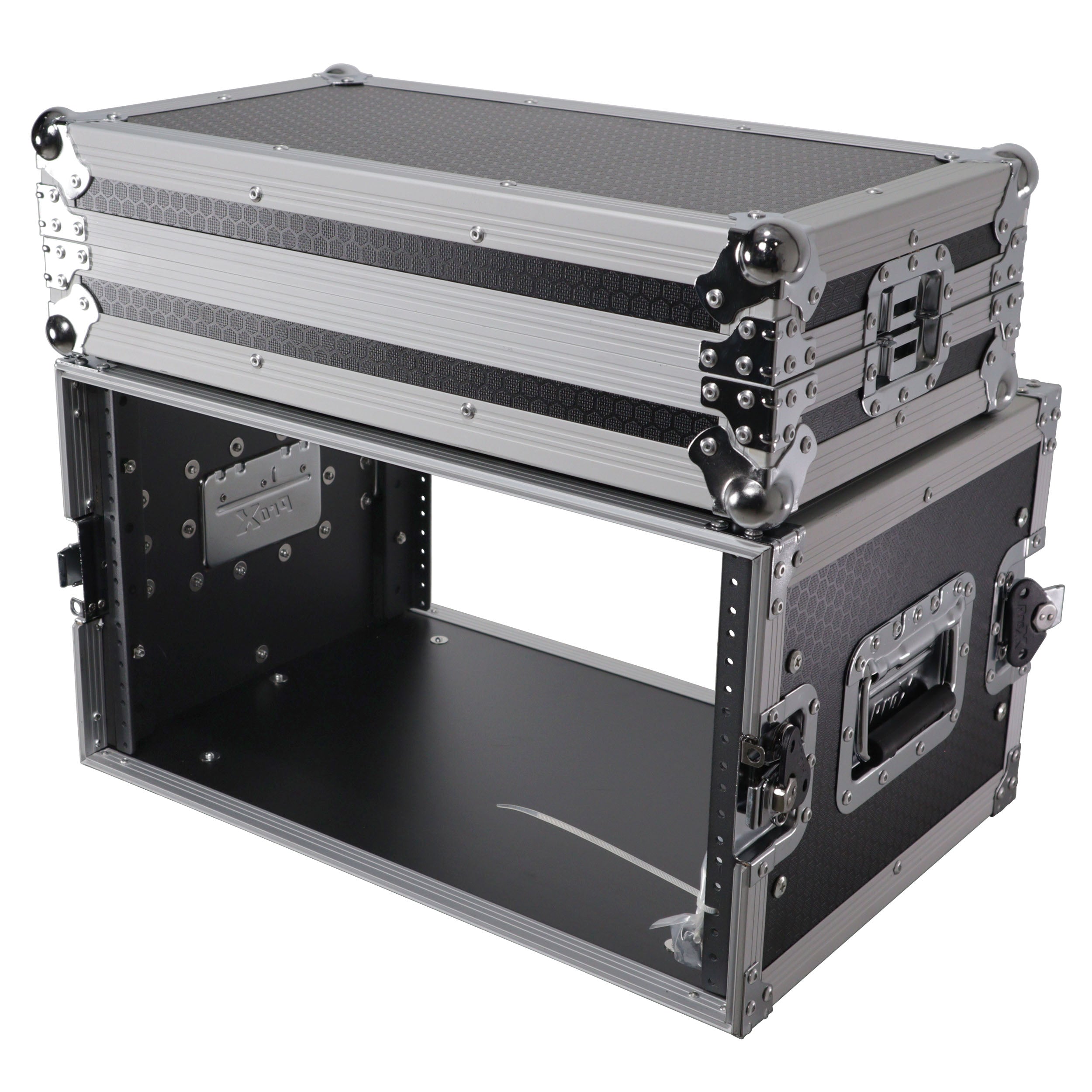 6U Deluxe 14" Deep 19" Width Amp Effects Rack Flight Hard Case